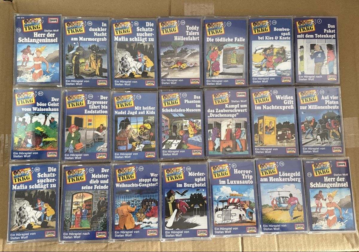 Audiolibri: TKKG Hörspiele /CD Sammlung – Usato da Allschwil venduto da Collector.Shop.Swizz