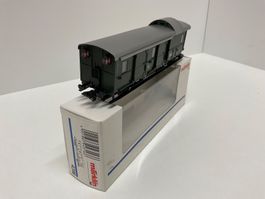 Märklin H0, 4316 Gepäckwagen DB mit Schlussbel. Neuwertig