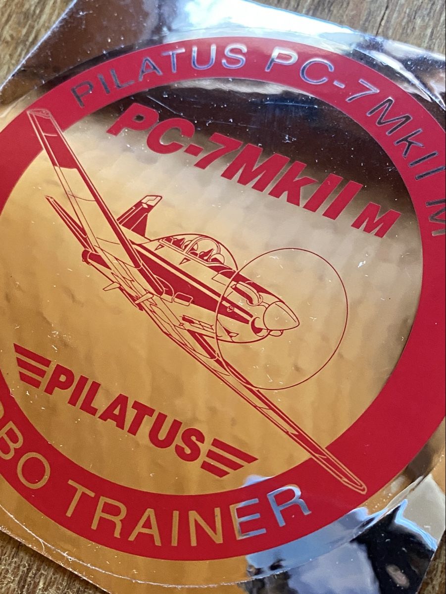Sticker: Aufkleber PILATUS PC-7 MkII – Nuovo (secondo la descrizione) da Buochs venduto da snowman07 1