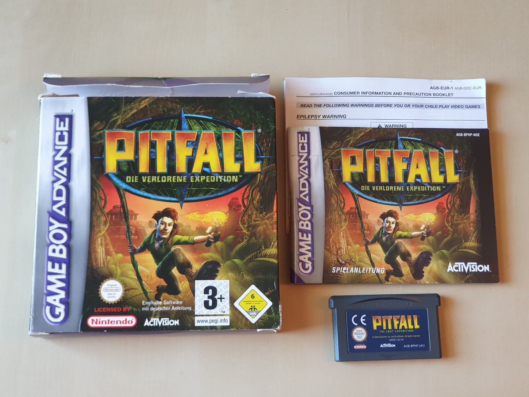 Nintendo Jeux: Pitfall Die verlorene Expedition – D'occasion à Stansstad par collectorsshop 6