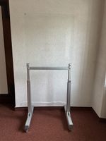 Glastrennwand, Schutz, Werbewand auf Rollen