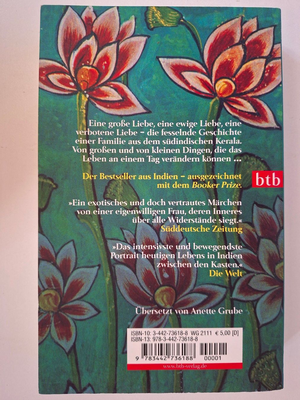 Libri: Arundhati Roy - Der Gott der kleinen Dinge – Usato da Dietikon venduto da Buchantiqdietikon 1