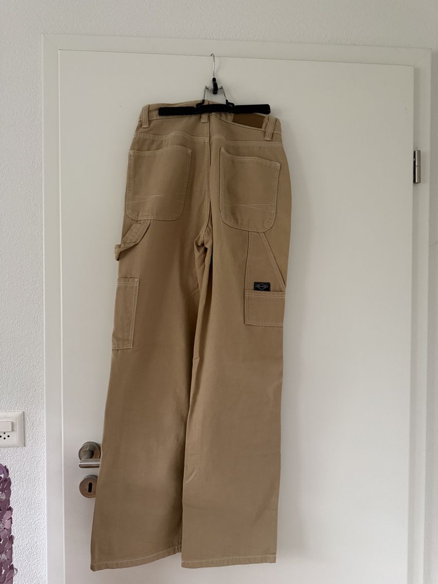 Bershka Jeans: Cargohose beige – Gebraucht aus Villigen von Liviaange 1