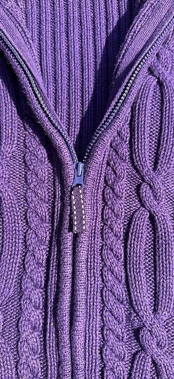 Giacche & Cappotti: NEUE Strickjacke lila 12 Jahre.  – Usato da Merlischachen venduto da tsb-2025 2
