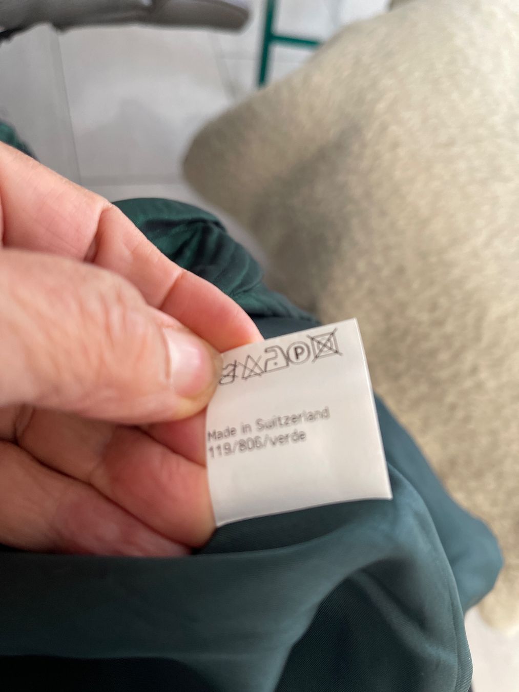 Jacken: Grüne Sommer Jacke / Übergangsjacke, Grösse 40, VINTAGE – Gebraucht aus Gutenswil von yneB1943 4