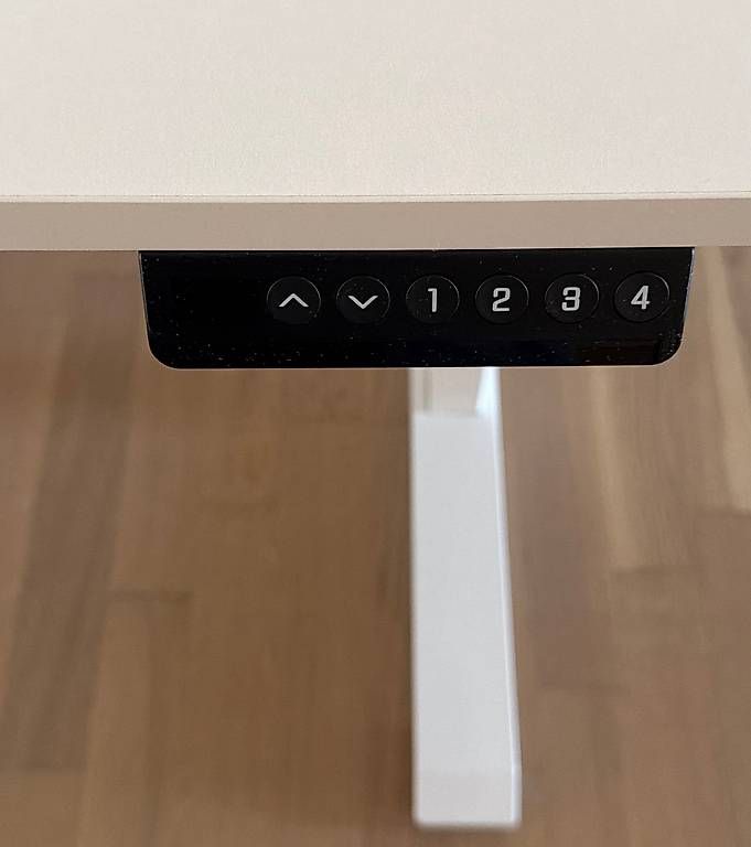 Scrivanie: Contini Höhenverstellbarer Bürotisch – Usato da Glattpark(Opfikon) venduto da Lunatic2k 1