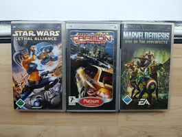 3x PSP Games