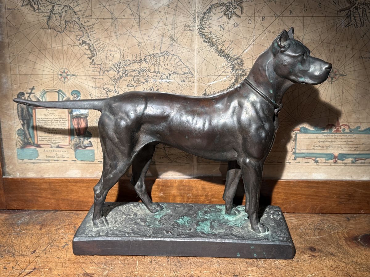Sculture & Statue: Antike Hunde Skulptur – Usato da schaffhausen venduto da VintAntik_1980 1