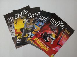 5x GPF1 Magazine, Vol.1 No.1-5, Formel 1 Hefte 2002