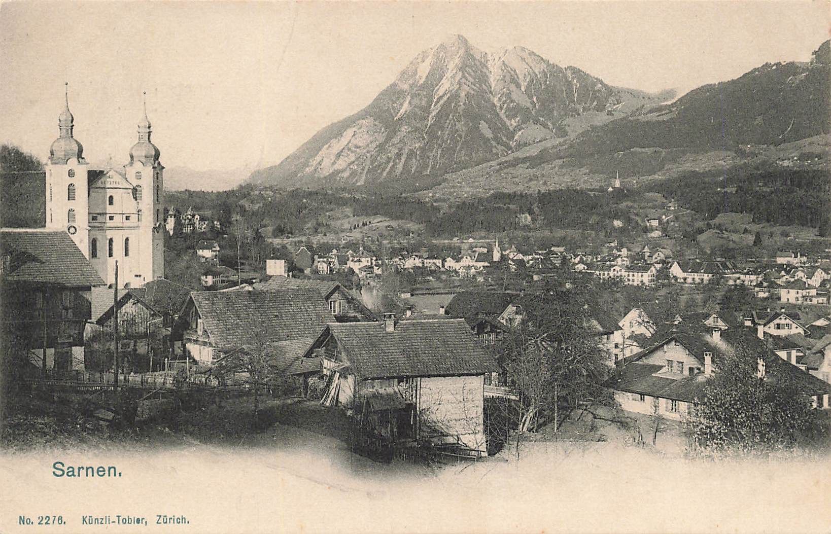 Ansichtskarten: Sarnen – Gebraucht aus Biasca von Blenio71