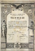 4,5% Renta Romana, Bukarest - 1929