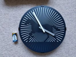 Wanduhr "Walking Horse" (Moiré-Effekt)