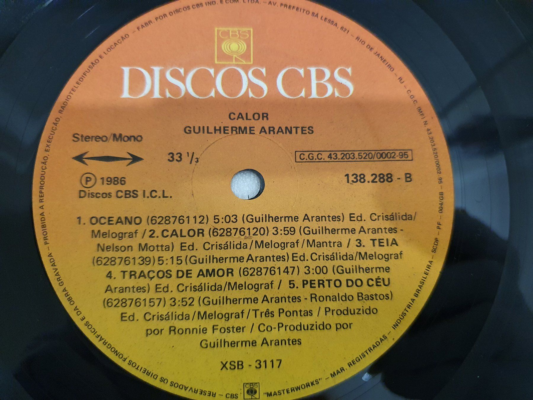 Schallplatten: Guilherme Arantes – Guilherme Arantes – Gebraucht aus Uster von Vinyl-Leidenschaft 7