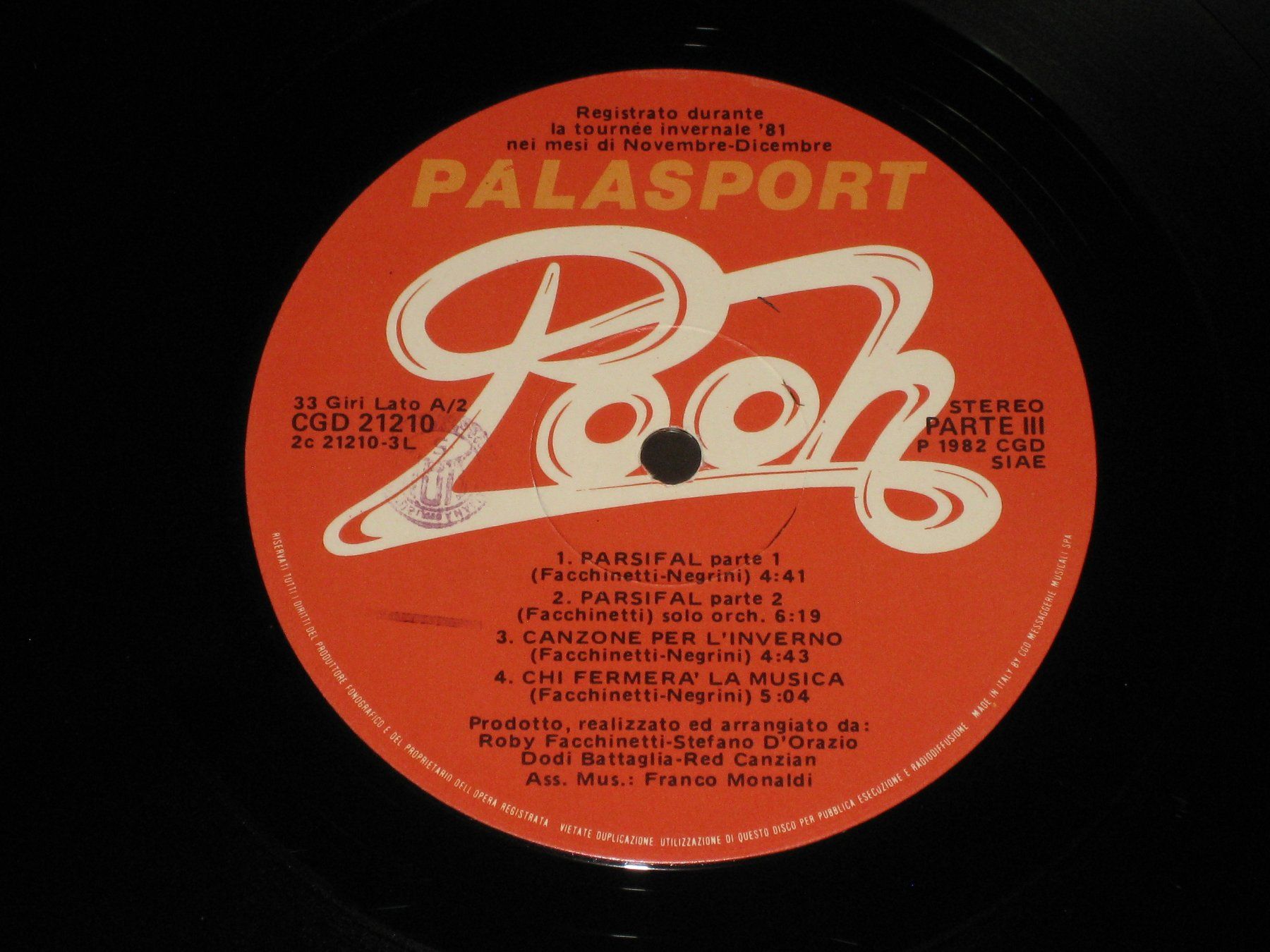 Dischi in vinile: DOPPEL LP - POOH - PALASPORT – Usato da Steckborn venduto da Quo7 4