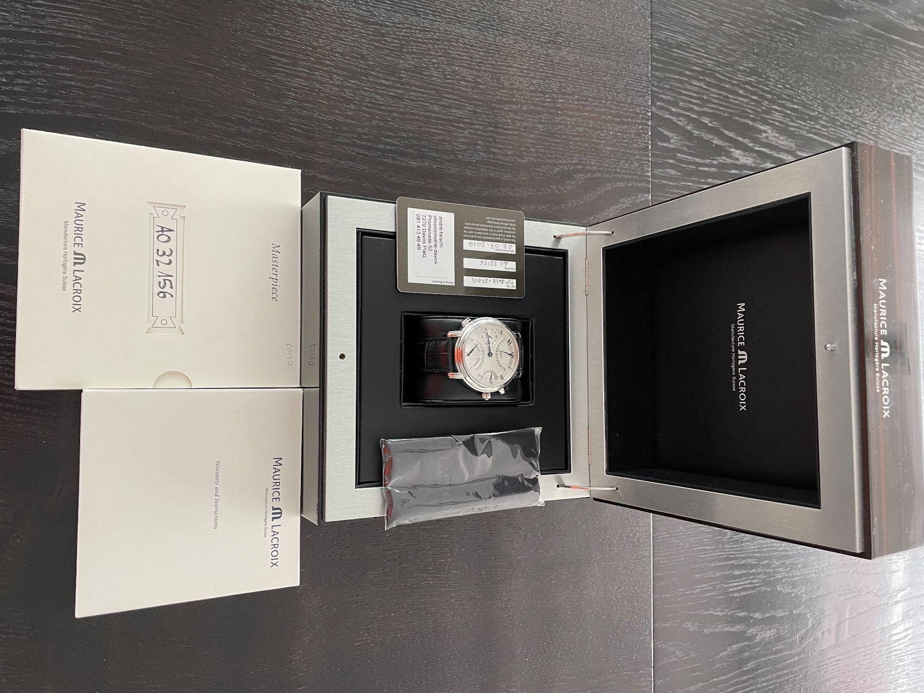 Maurice Lacroix Orologi: Maurice Lacroix Double Retrograde Masterpiece – Usato da Davos Dorf venduto da BLUEZ73 5