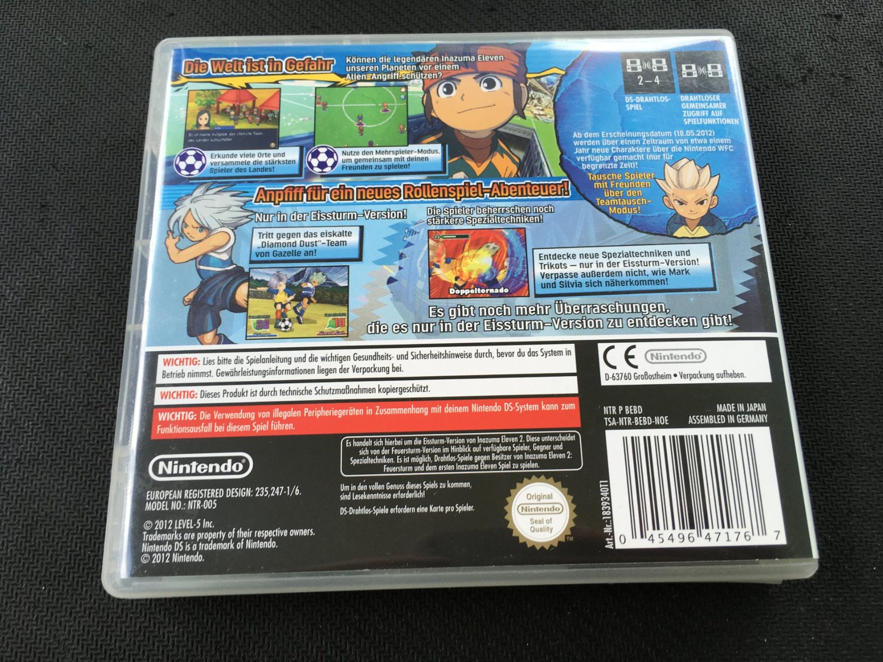 Nintendo Spiele: Inazuma Eleven 2 Eissturm - Nintendo DS – Gebraucht aus St.Gallen von Punktchen01 1