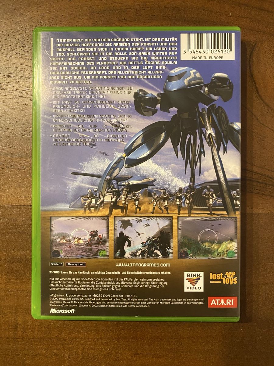 Microsoft Giochi: Battle Engine Aquila für Xbox – Usato da Thunstetten venduto da Virus_33 2