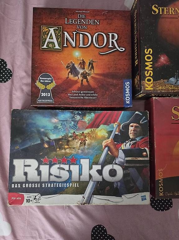Jeux:  4 Gesellschaftsspiele Komplettpaket – D'occasion à Muttenz par nem_h55g 1