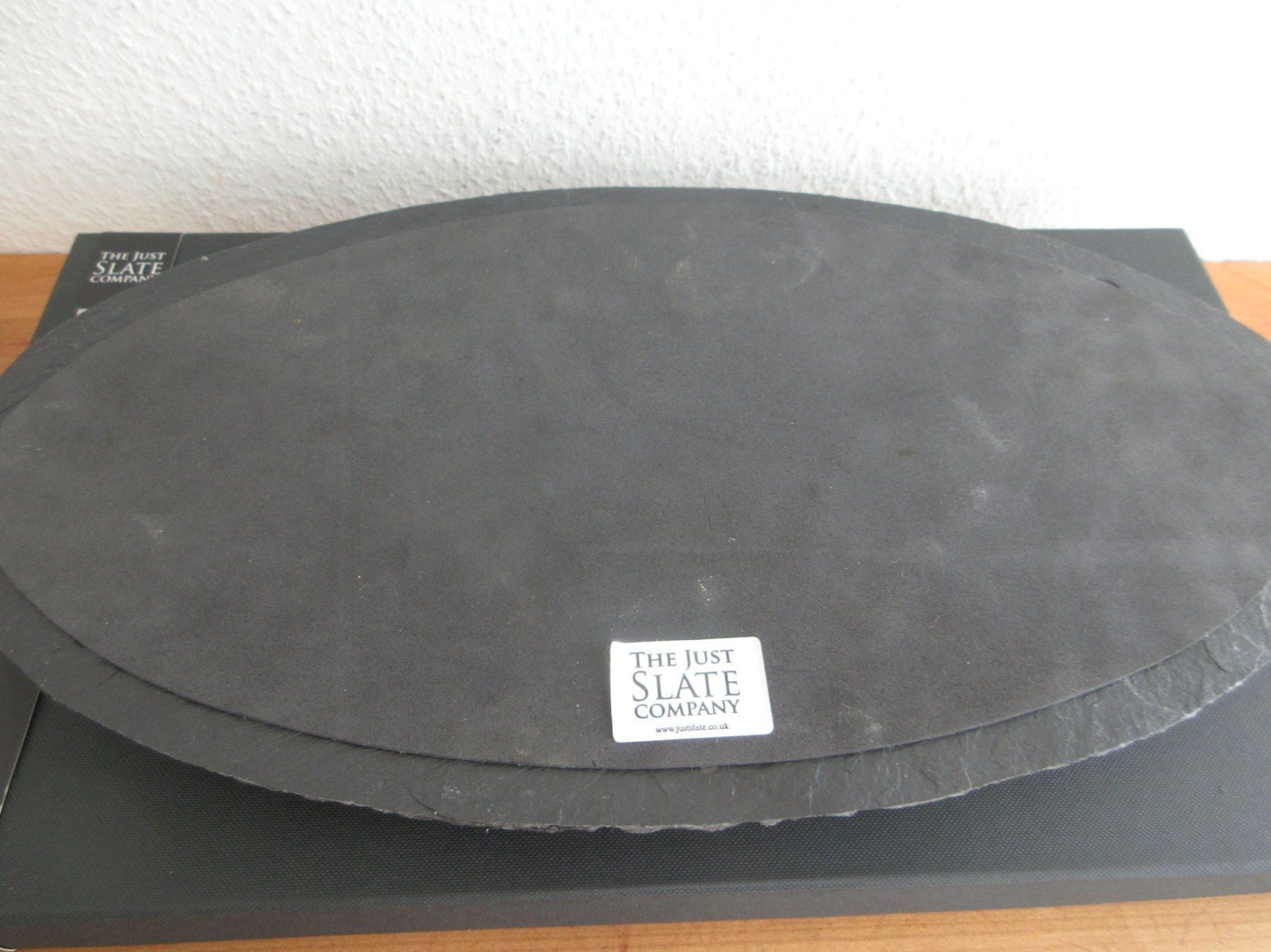 Piatti di portata: Schiefer-Serviertablett, oval, Slate Company – Usato da Binningen venduto da Oldfashion 2
