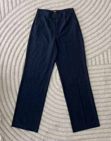 Stoffhose Pull&Bear dunkelblau Grösse S