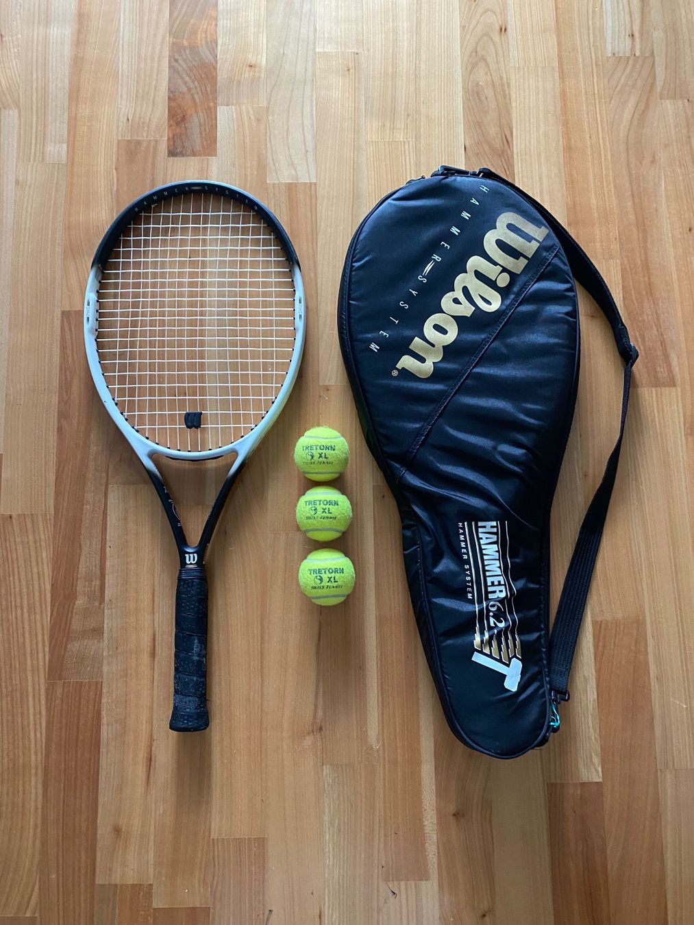 Wilson Racchette: Wilson Hammer 6.2 Tennisschläger – Usato da Kriens venduto da draussen-zu-hause