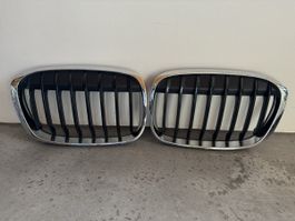 BMW GRILL (PAAR) NIERE CHROM