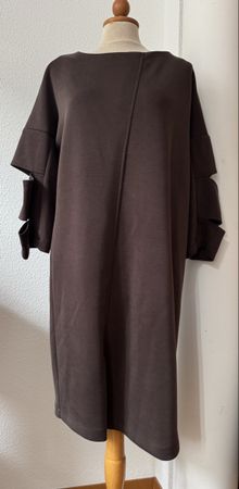 Robe tunique OZAI N KU marron taille S, coll. AW26/27