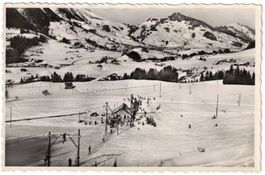 Château D'Oex Les Moulins- Télèski /Skilift Monts Chevreuils