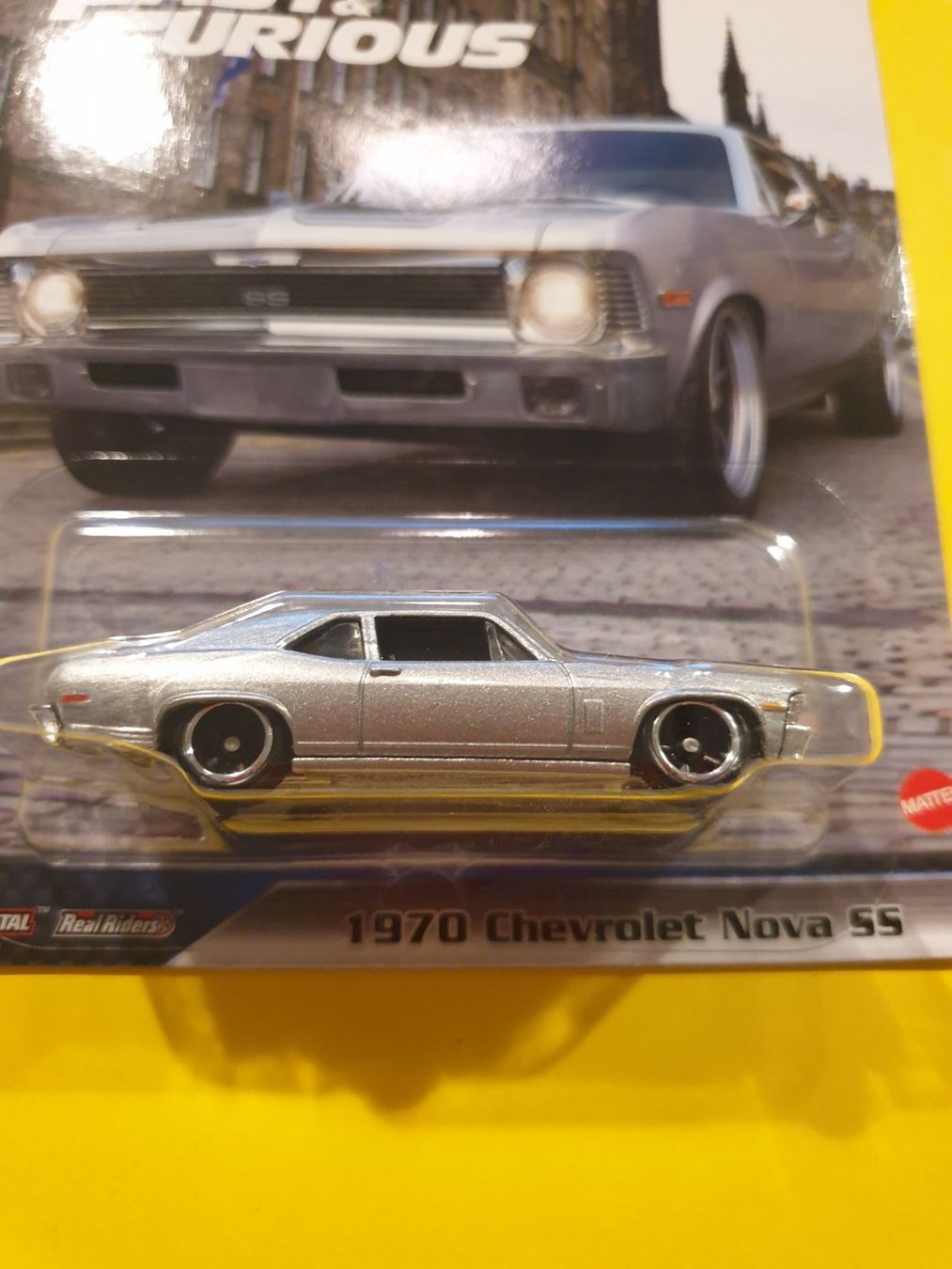 Hot Wheels Modellini d'auto: Hot Wheels 1970 CHEVROLET NOVA SS – Nuovo e nell'imballaggio originale da Oftringen venduto da Rotor 2