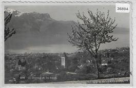 La Chiesaz et les Alpes