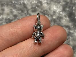 Pandora Teddybär Sterling Silber - BEWEGLICH 🐻❤️