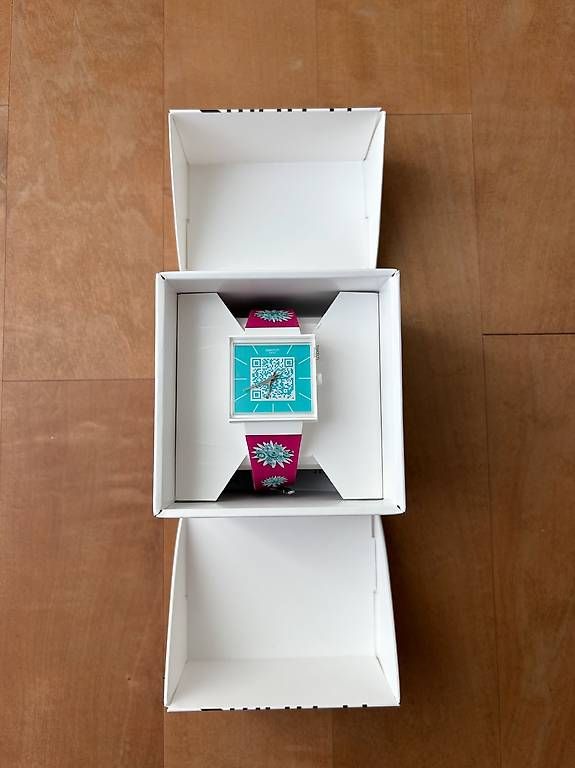 Swatch Orologi: SWATCH Aktionärsgeschenk Uhr GV 2025 – Usato da Lenzburg venduto da fyl_v7sp