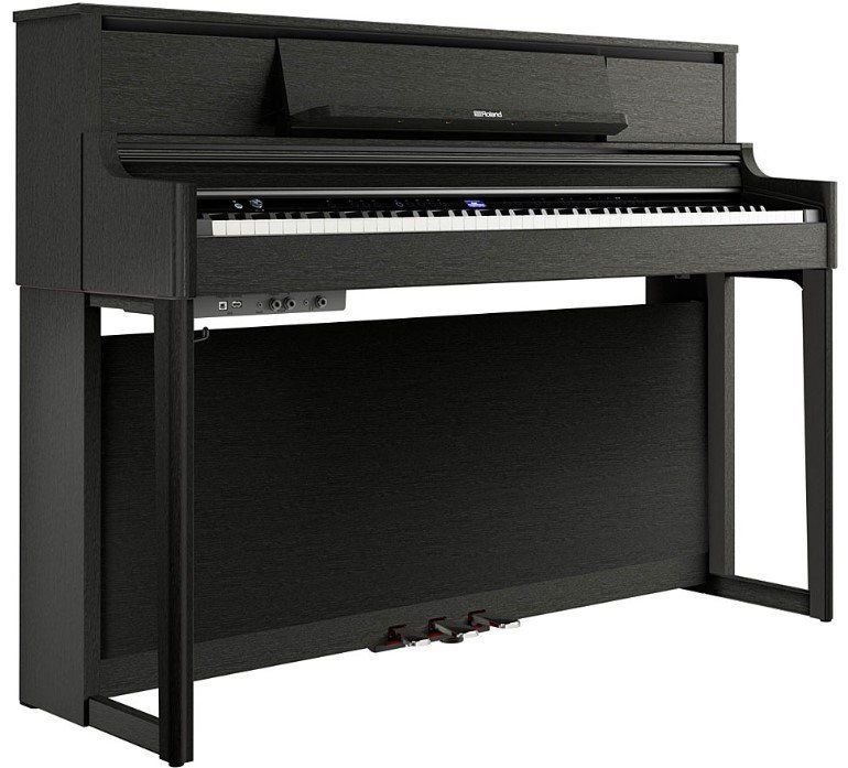 Roland Strumenti musicali: Roland LX-9 Schwarz hochglanz, PE – Nuovo e nell'imballaggio originale da Bäch SZ venduto da 24MusicAuktionen