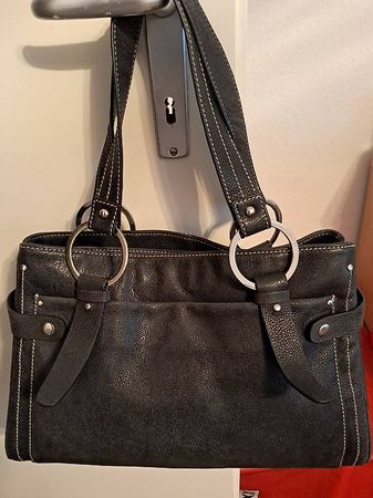 Chiaroscuro-Tasche aus italienischem Leder 