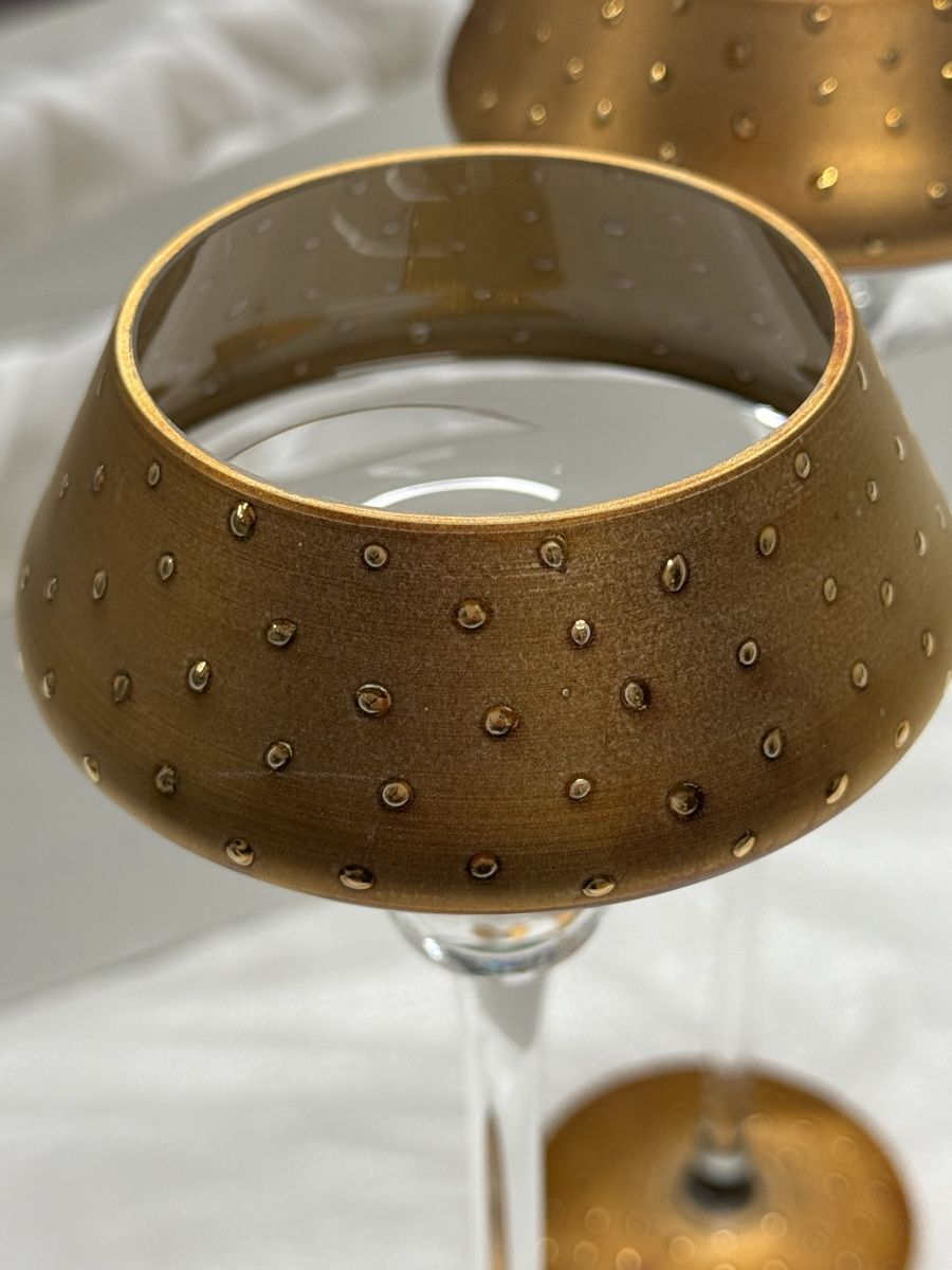 Portacandele: Goldene Kerzenstaender, 6 Stück – Nuovo (secondo la descrizione) da Glattbrugg venduto da Toya77 4