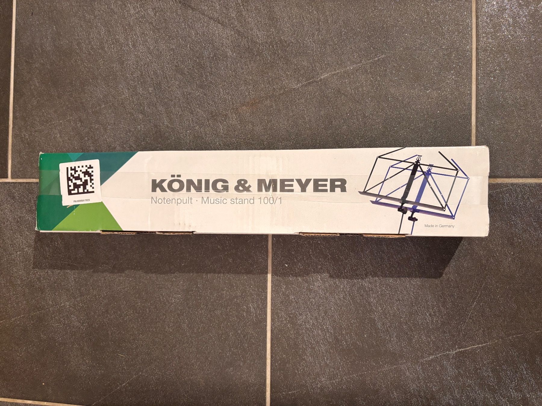 König & Meyer Supporti per strumenti musicali & leggii: Faltbarer Notenständer - K&M – Nuovo e nell'imballaggio originale da Glattfelden venduto da Rogermetallica