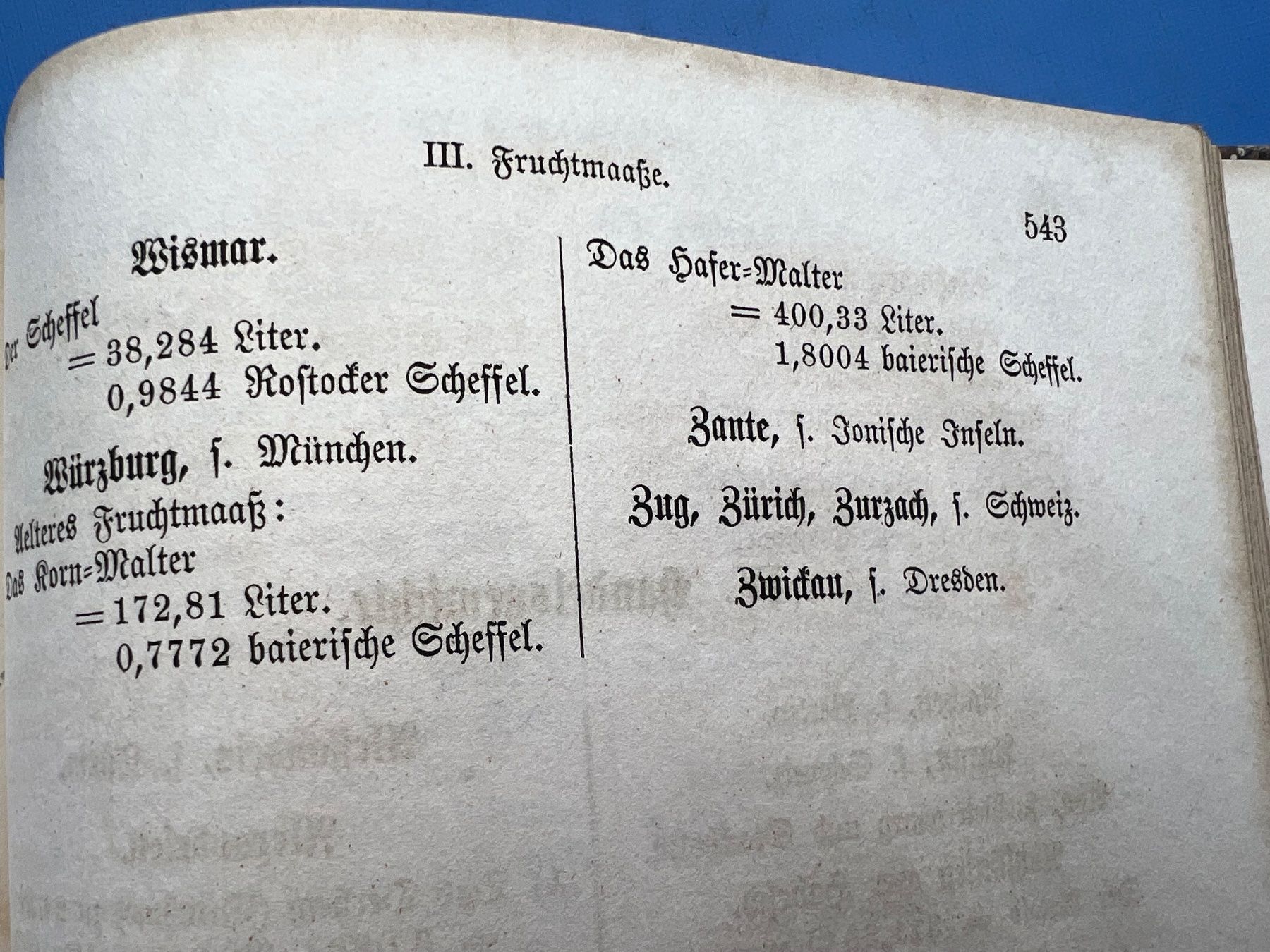 Bücher: Handbuch der Münz, Mass und Gewichtskunde Bleibtreu 1863 – Gebraucht aus Unterengstringen von Gustav03 6