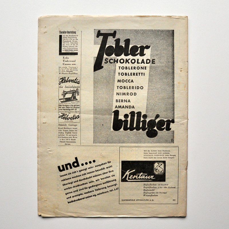 Zeitschriften & Magazine: Zeitschrift “Der Schweizer Schüler” 1932 – Gebraucht aus Uerkheim von fabulafero 1