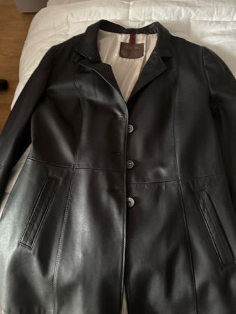 Lederjacke 