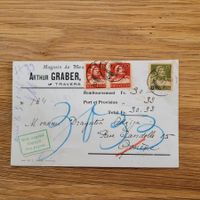 Brief Lettre Fabrique Meubles Bachmann Travers 1916