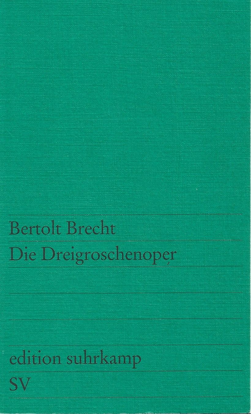 Libri: Die Dreigroschenoper Edition Suhrkamp - Bertolt Brecht – Usato da Wetzikon ZH venduto da api_f557