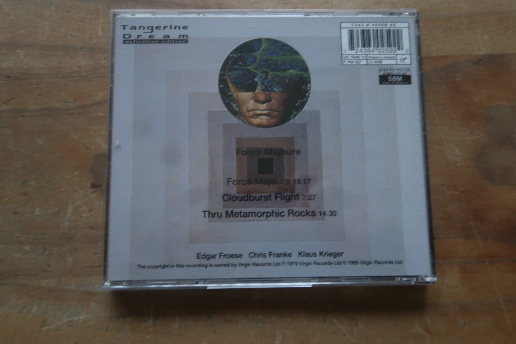 CD: TANGERINE DREAM - FORCE MAJEURE - CD – Usato da Basel venduto da Patiscat 1