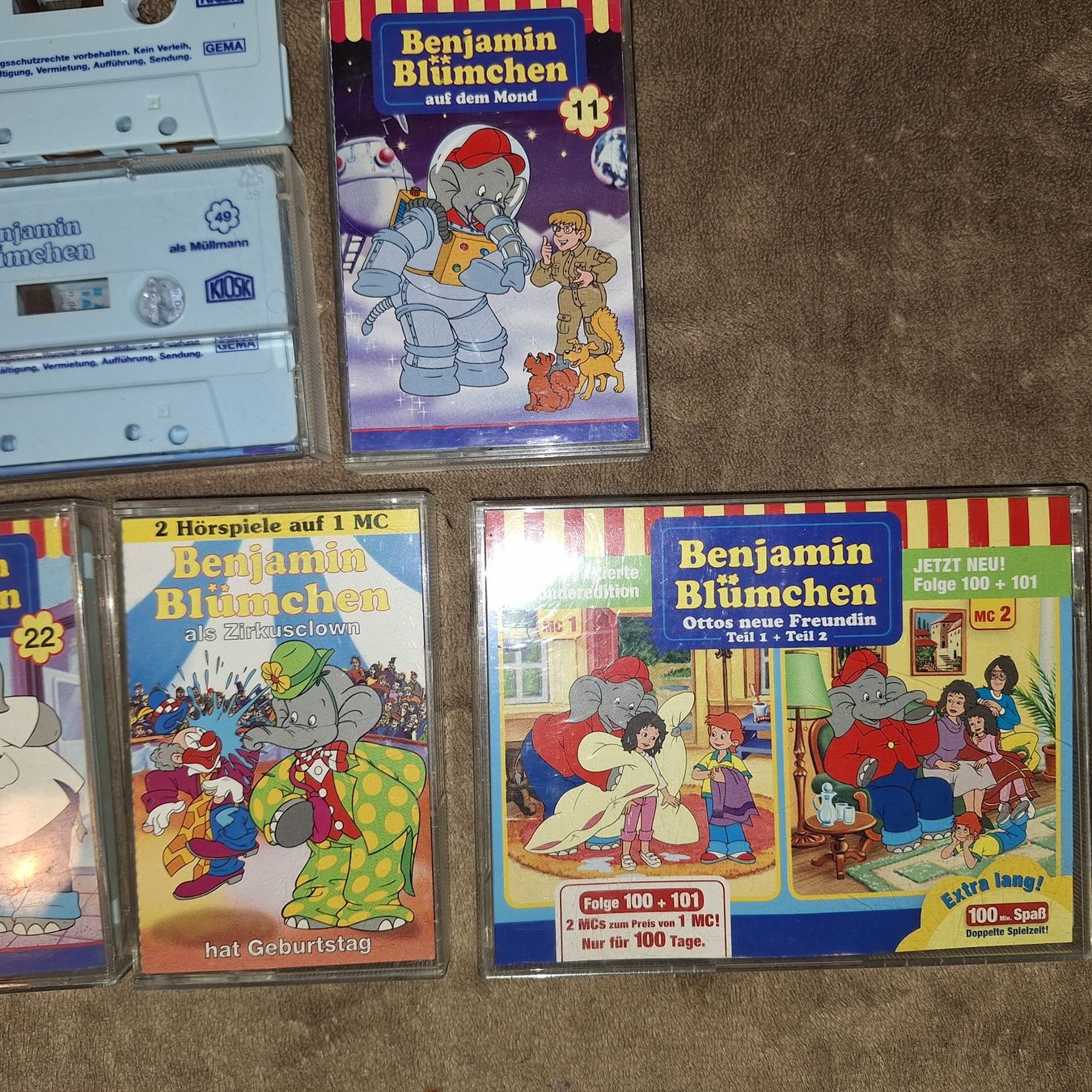 Kompaktkassetten: Diverse Benjamin Blümchen Kinderkassetten – Gebraucht aus Winterthur von ric_rl7n 6