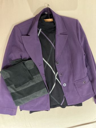 Blazer und zwei Rollis