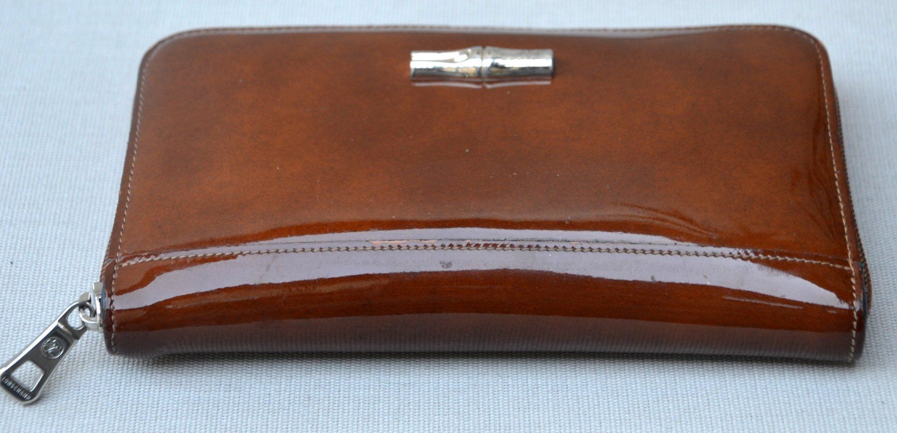 Longchamp Portamonete: Portefeuille Longchamp Roseau – Usato da Collonges venduto da Auganien 4