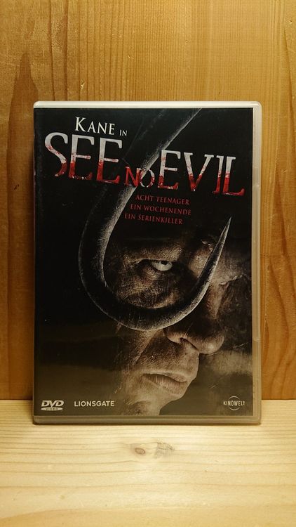 SEE NO EVIL DVD mit Kane | Kaufen auf Ricardo