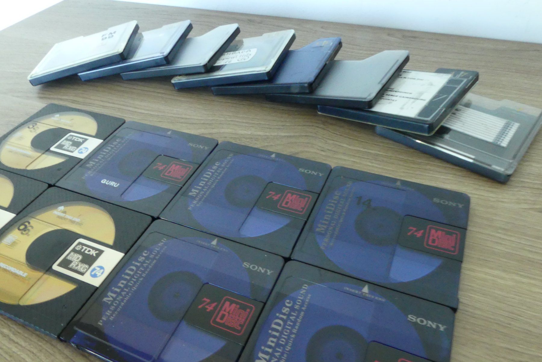 MiniDiscs TDK MD-RXG 74 Min Scellés – 1ère Et 2ème Versions – Neufs Vintage Japon