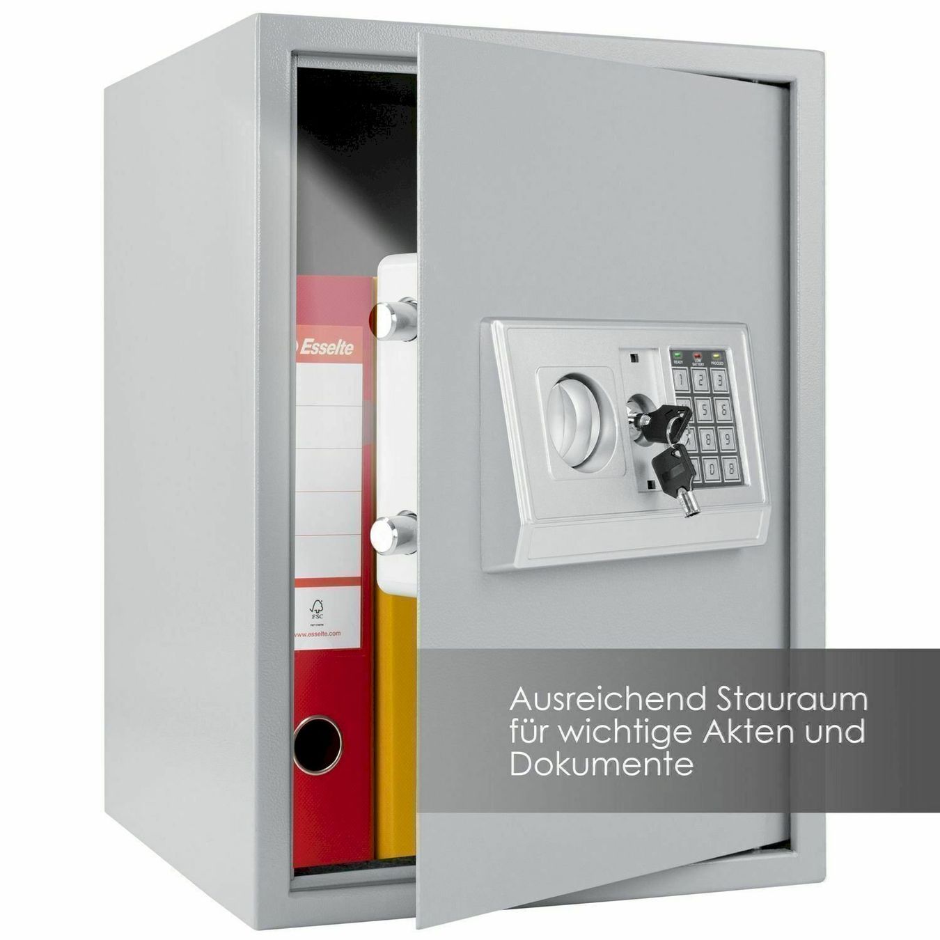 Tresor: KESSER Tresor Safe Silber XXL – Neu und originalverpackt aus Bottighofen von zaap 3