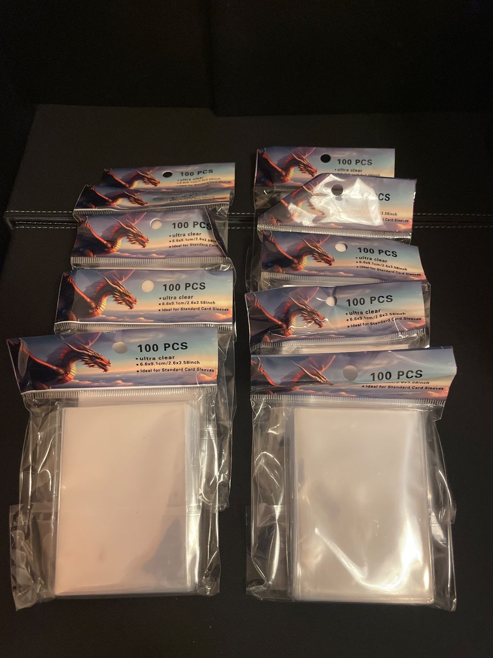 Magic The Gathering Carte collezionabili: 10x 100 PCS Card Sleeves OVP – Nuovo e nell'imballaggio originale da Frauenfeld venduto da man_2r6n
