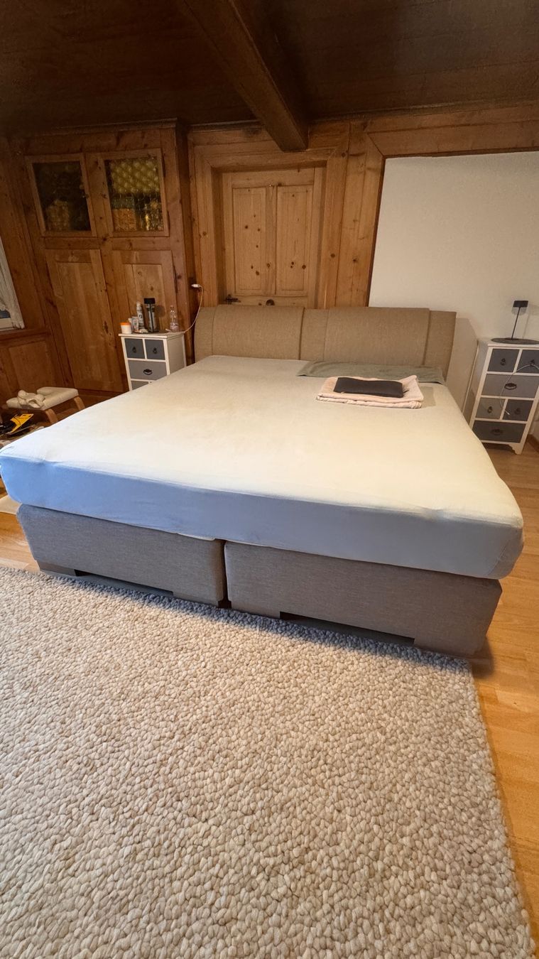 Letti: Boxspring Bett 180 x 200 cm beige/sand – Usato da Sennwald venduto da CountryLife 6
